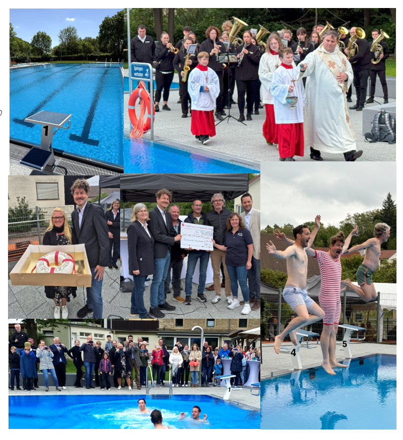 Schwimmbad Kirchheim eröffnet!